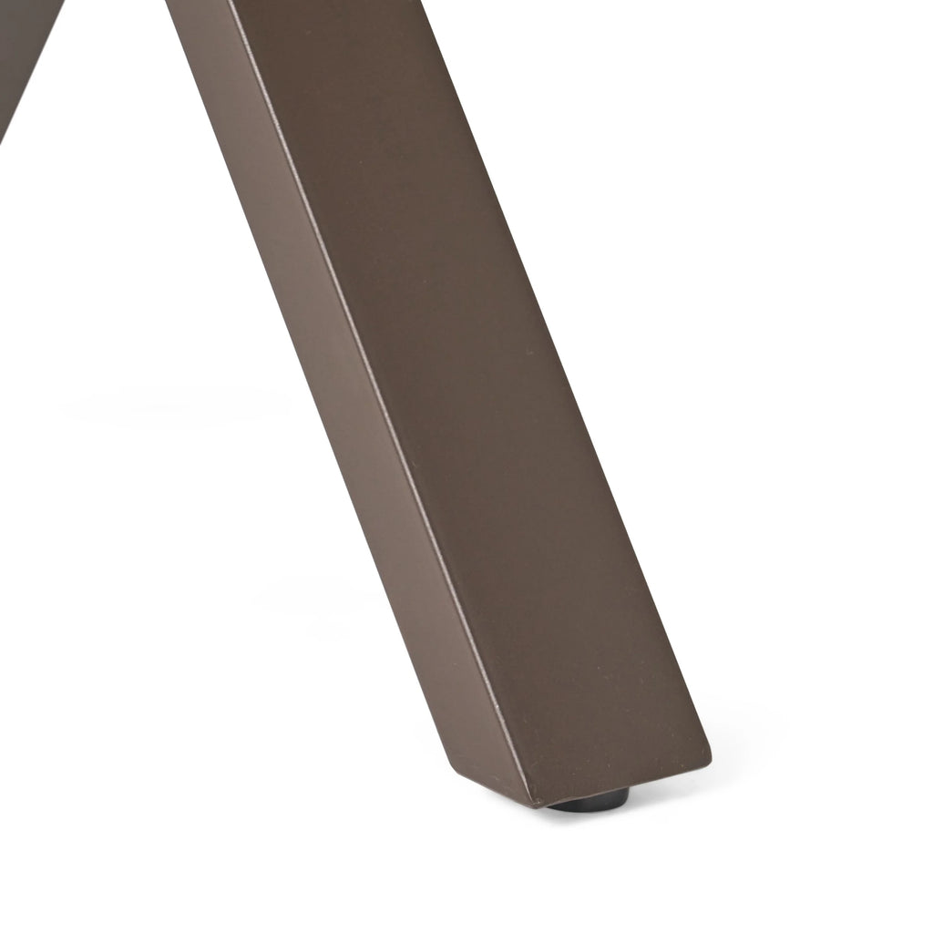 Acacia Desk with Iron Legs X294468