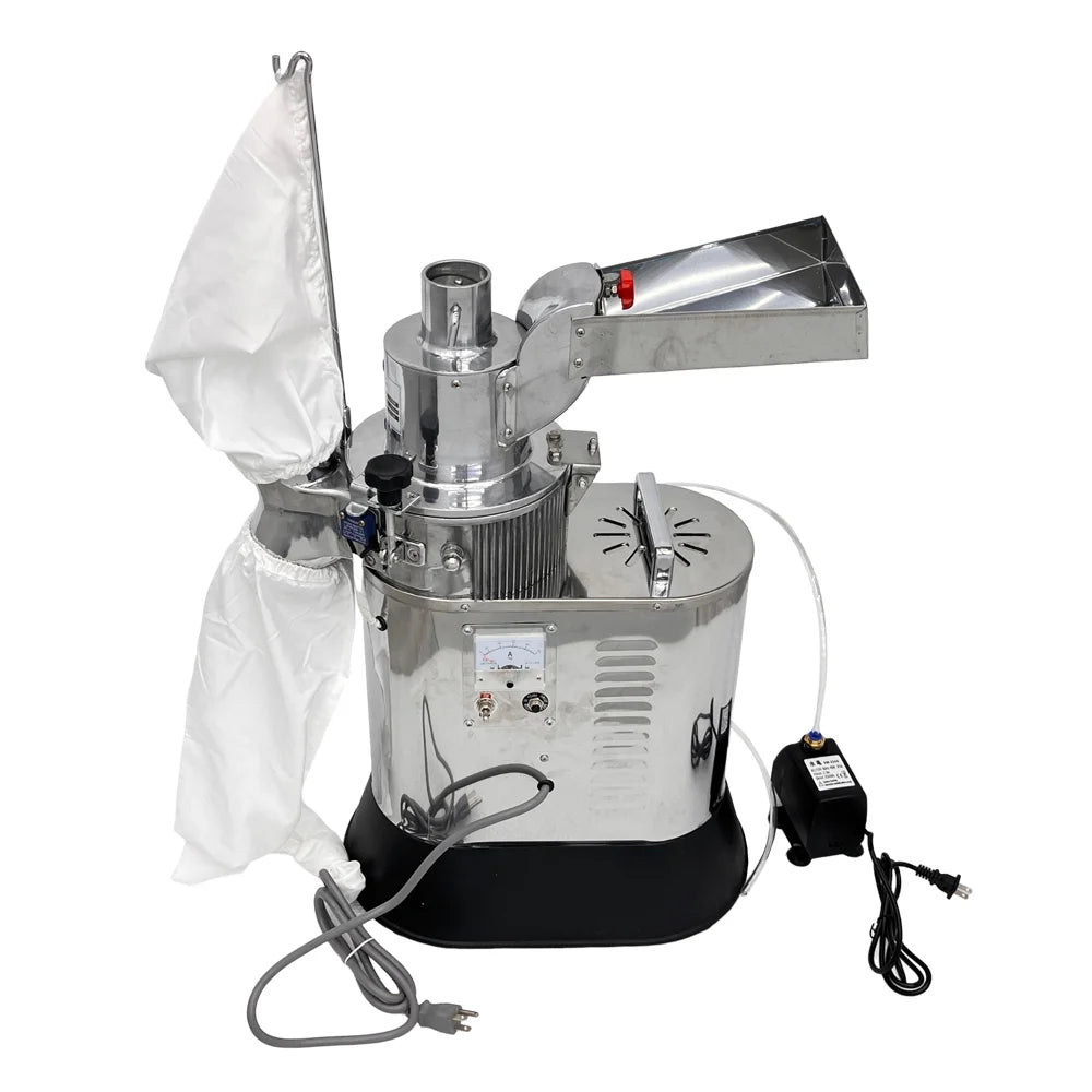 Electric Commercial Hammer Mill Herb Grain Grinder G894