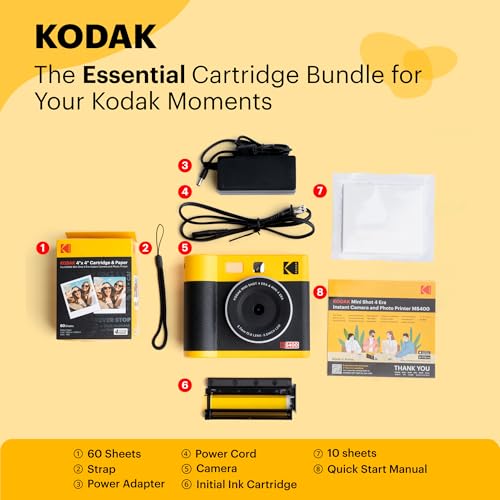 2-in-1 Instant Camera and Photo Printer J4255