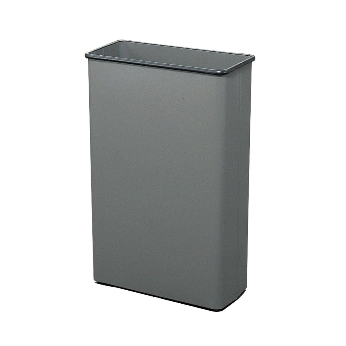 Rectangular Trash Can 88 Quarts Gray (Qty. 3) U354047