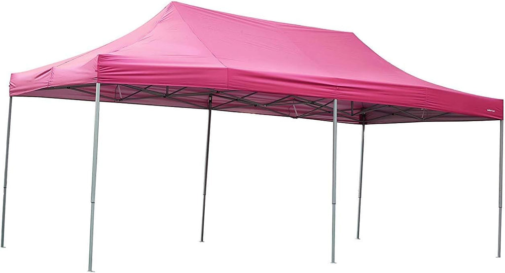 10x20 ft Pop up Canopy Tent with Removable Sidewalls and Wheeled Bag W8895