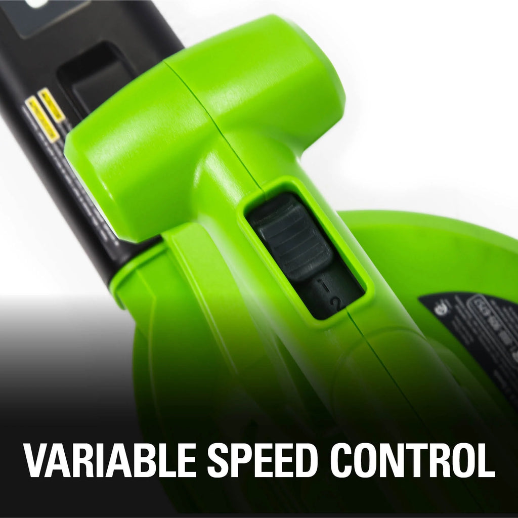 12 Amp 375 CFM Corded Electric Leaf Blower/Mulcher/Vacuum Z893