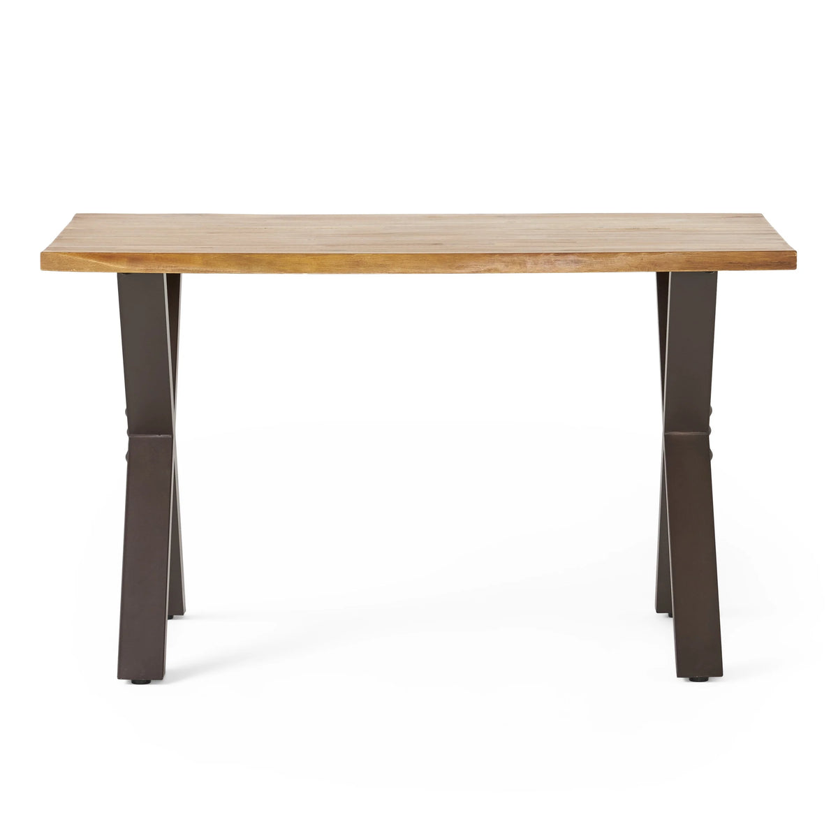 Acacia Desk with Iron Legs X294468
