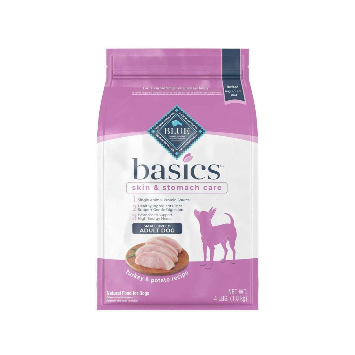Turkey & Potato Small Breed Dry Dog Food R323074