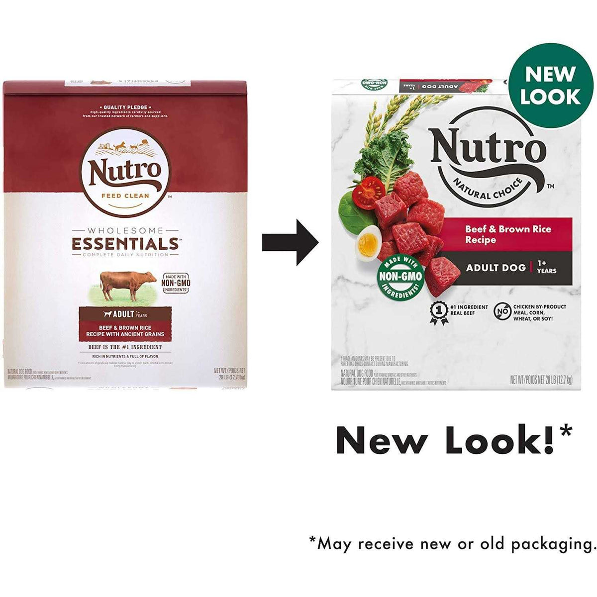 Adult Beef Rice Dry Dog Food Y7321