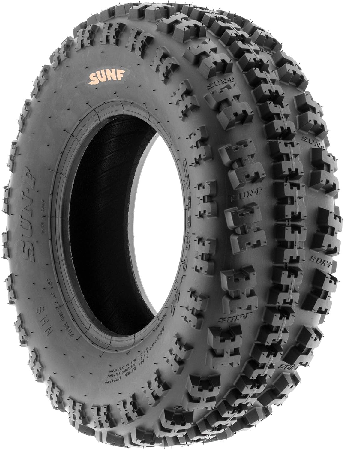 Set of 4 Knobby Sport ATV UTV Tires, 6 PR Tubeless Y73774