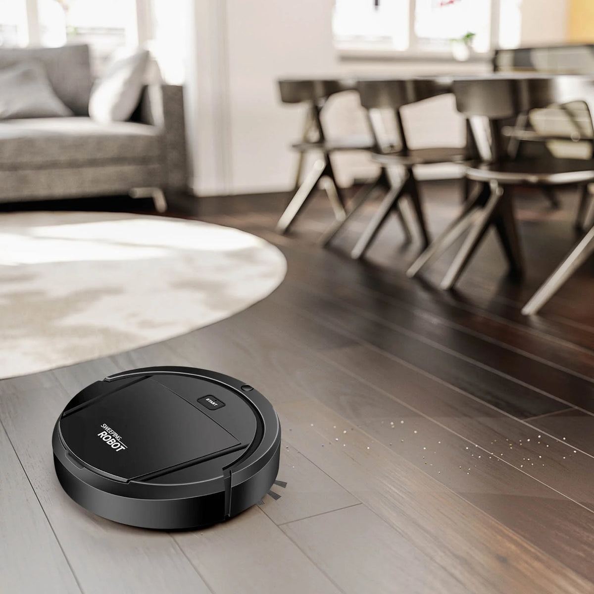 Robotic Vacuum Cleaner Ultra Slim D4976