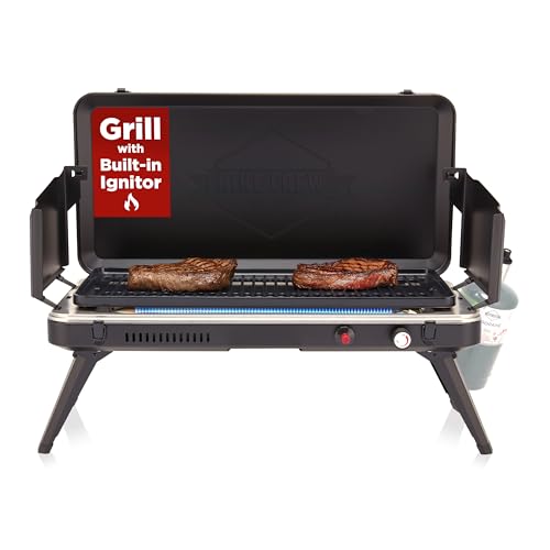 2-in-1 Gas Camping Grill and Griddle Combo G8069