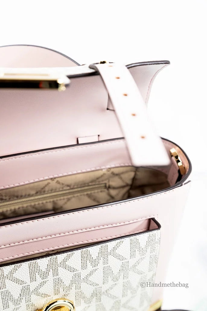 Powder Blush Medium Satchel Bag B41666