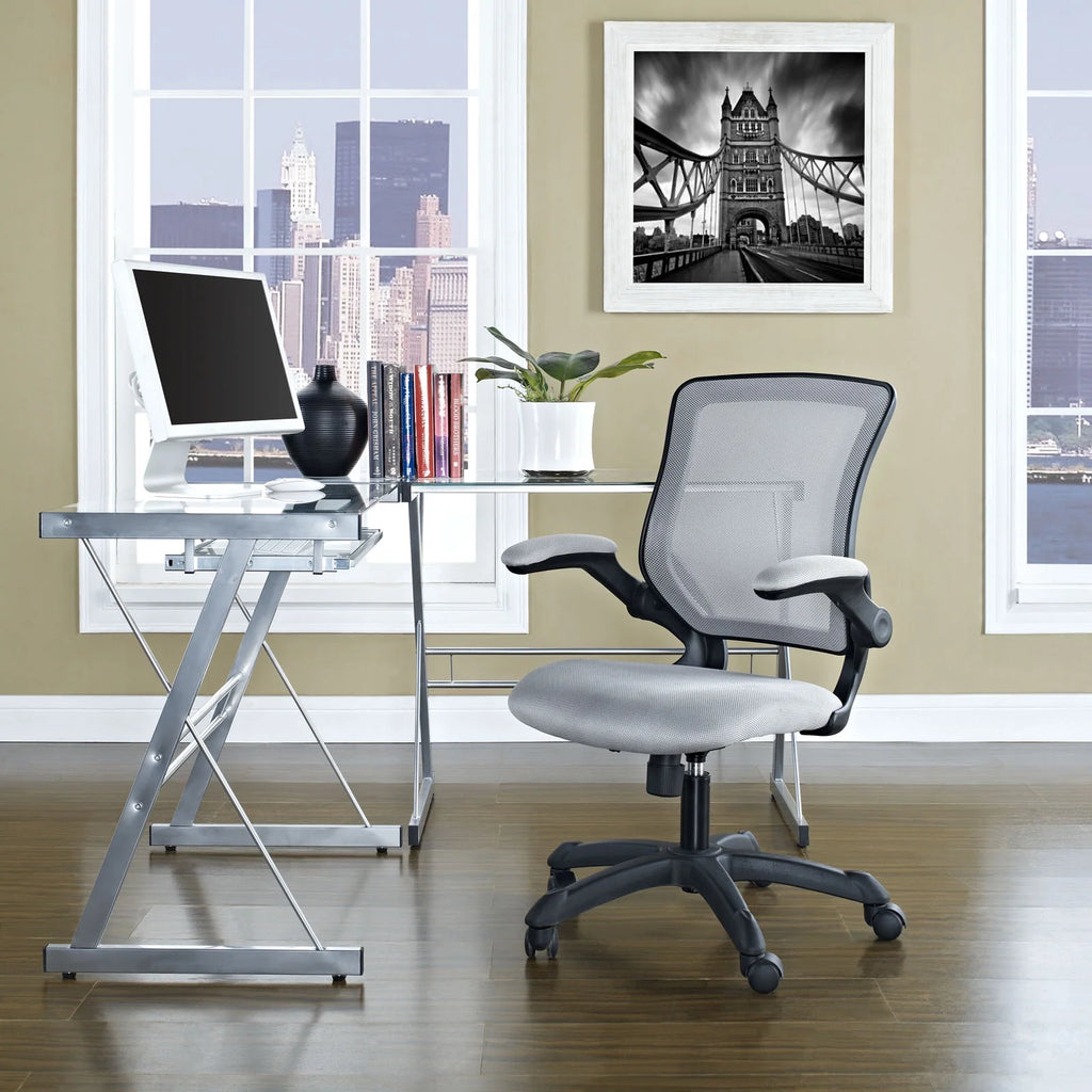 Gray Mesh Office Chair R882809