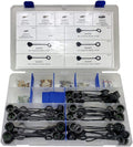 112 Pieces A/C Valve Core & Cap Assortment Kit H2631