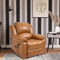 Faux Leather Power Lift Recliner Chair with Remote Control R571989