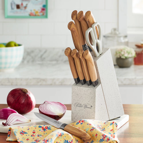 11-Piece Stainless Steel Knife Block Set Z385