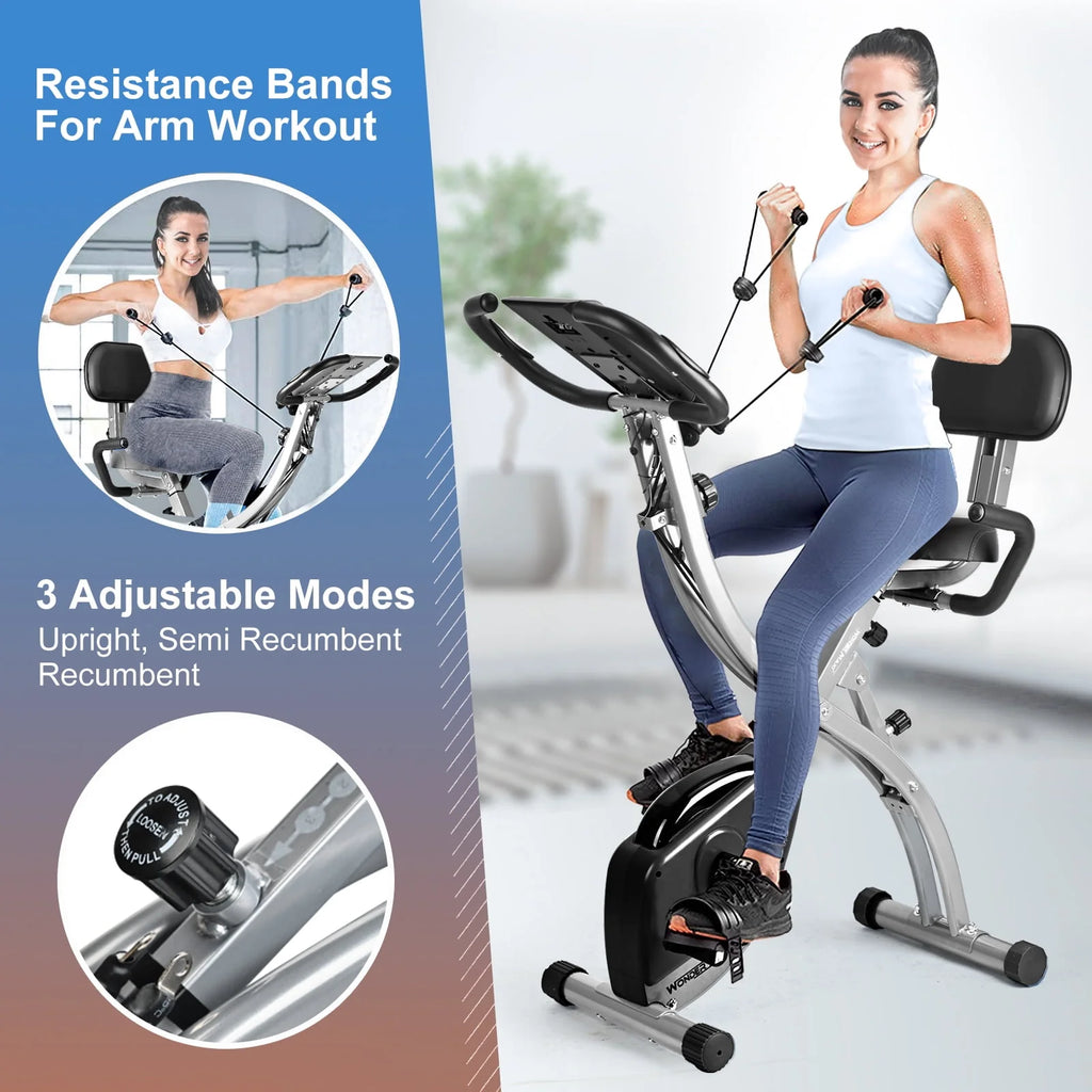 Folding Magnetic Exercise Bike C47117