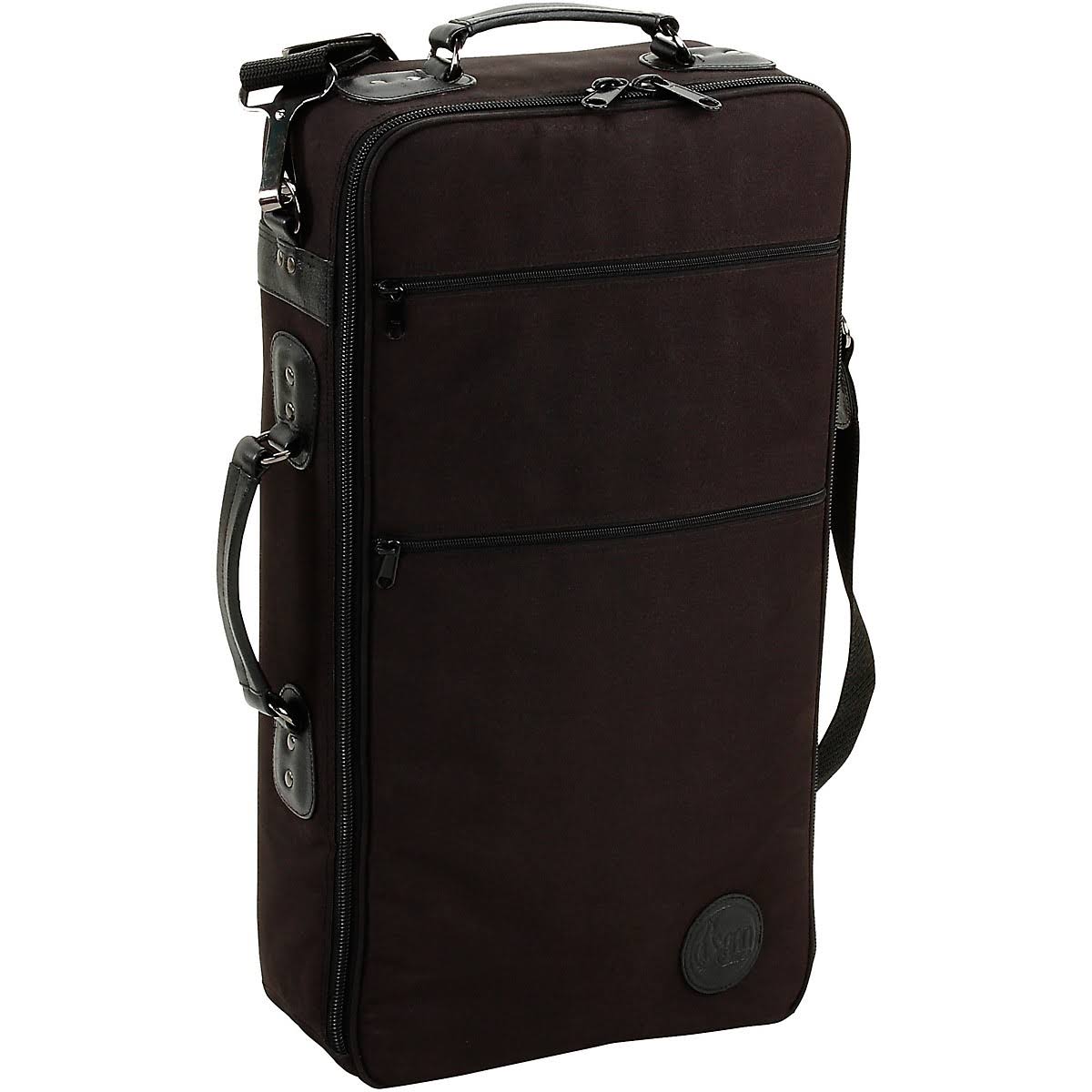 Compact Triple Trumpet Gig Bag Synthetic with Leather Trim B28809