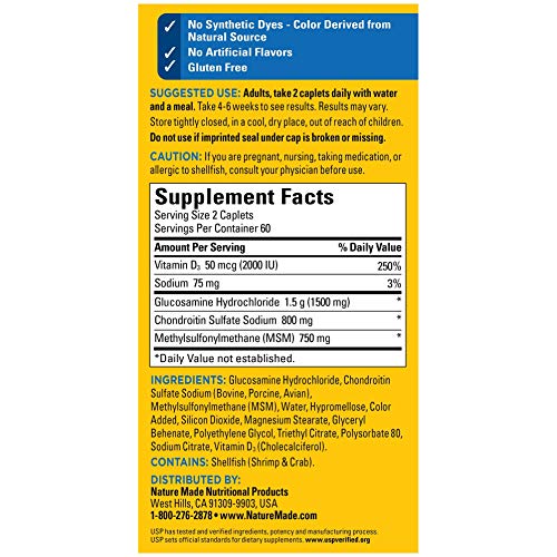 Triple Strength Caplets with Vitamin D3, 120 Count I8142