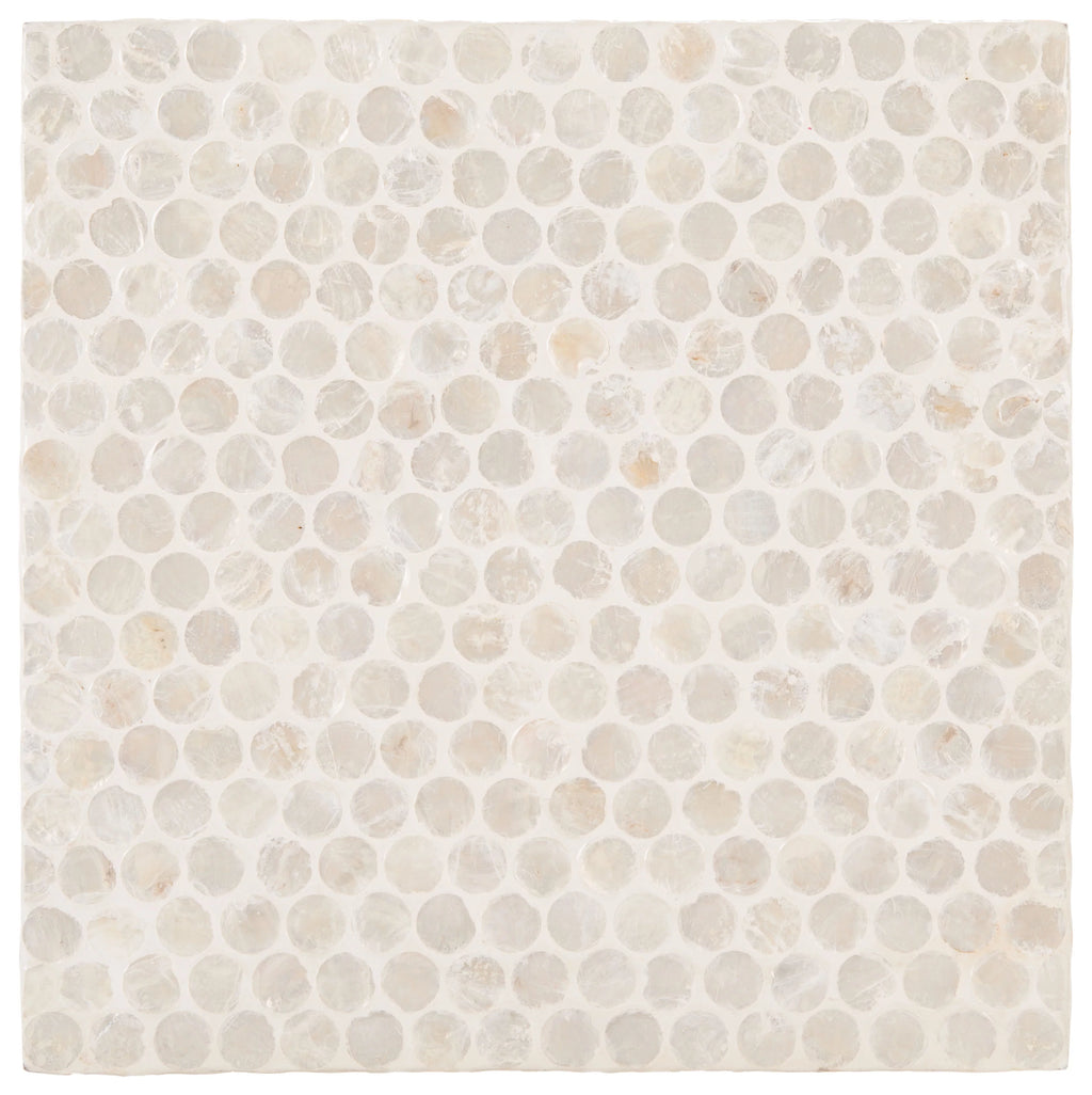 White Square Accent Table X956