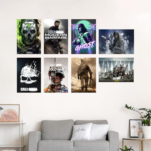 8 Pcs 16.5 x 11.5 inch Wall Decor Posters L896