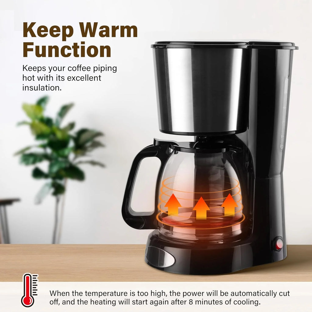 12 Cup Stainless Steel Drip Coffee Maker W14805