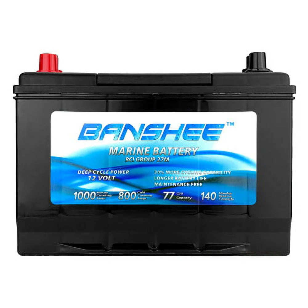 Group Size 27 Deep Cycle Marine Battery M25000