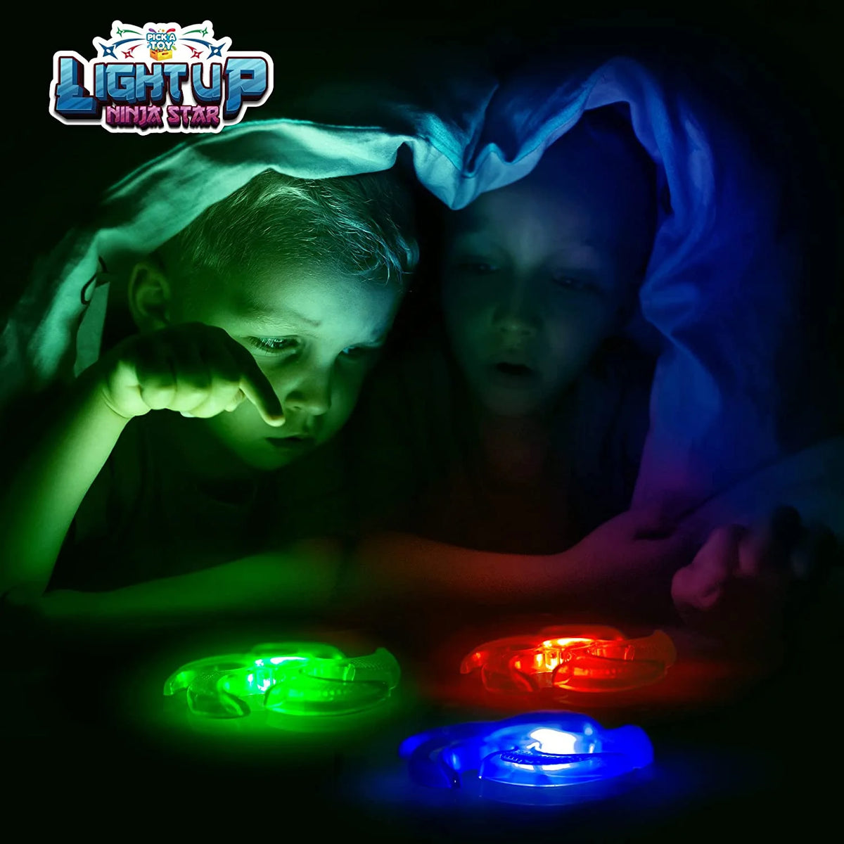 3 LED Electronic Stars for Tossing M2237