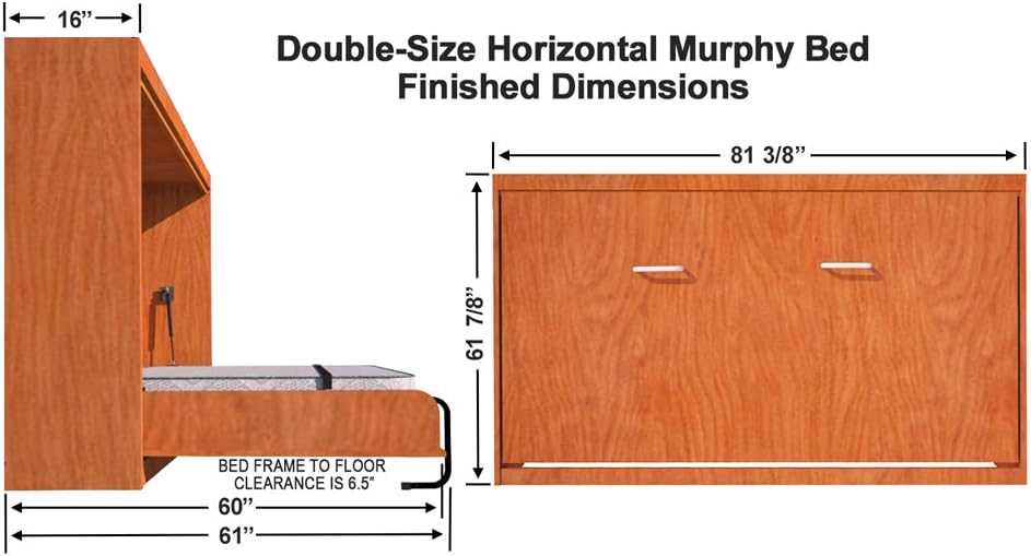 Full Size Murphy Bed Hardware Kit C25022