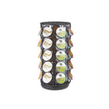 Black 35 Capacity Coffee Pod Carousel W560