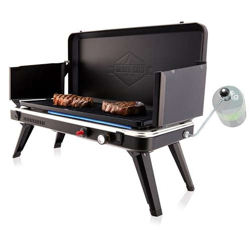 2-in-1 Gas Camping Grill and Griddle Combo G8069