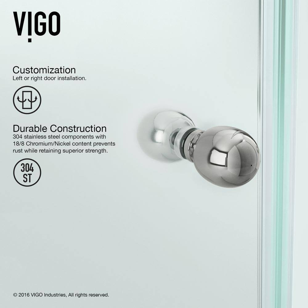 Frameless Neo-Angle Shower Enclosure with Low-Profile Base G5340