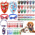 60 Pieces Christmas Dog Bandanas R355323