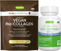 Vegan Vanilla Collagen Protein Powder + Zinc Complex Bundle S50662