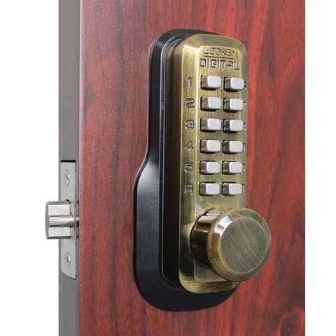 Digital Double Deadlocking Spring Latch Lock J873029