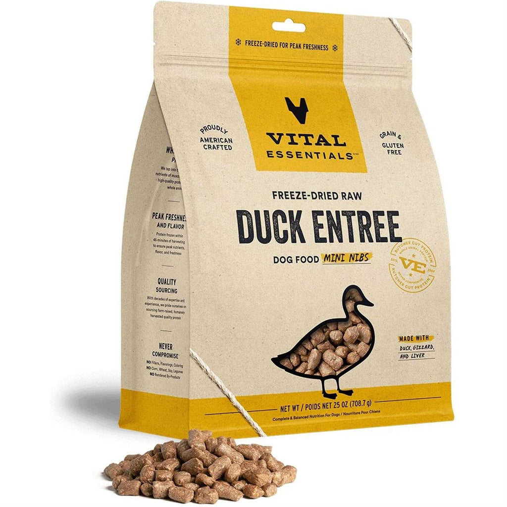 Freeze-Dried Raw Duck Dog Food E625