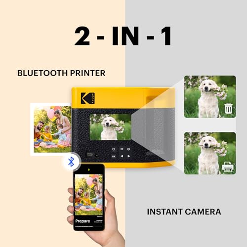 2-in-1 Instant Camera and Photo Printer J4255