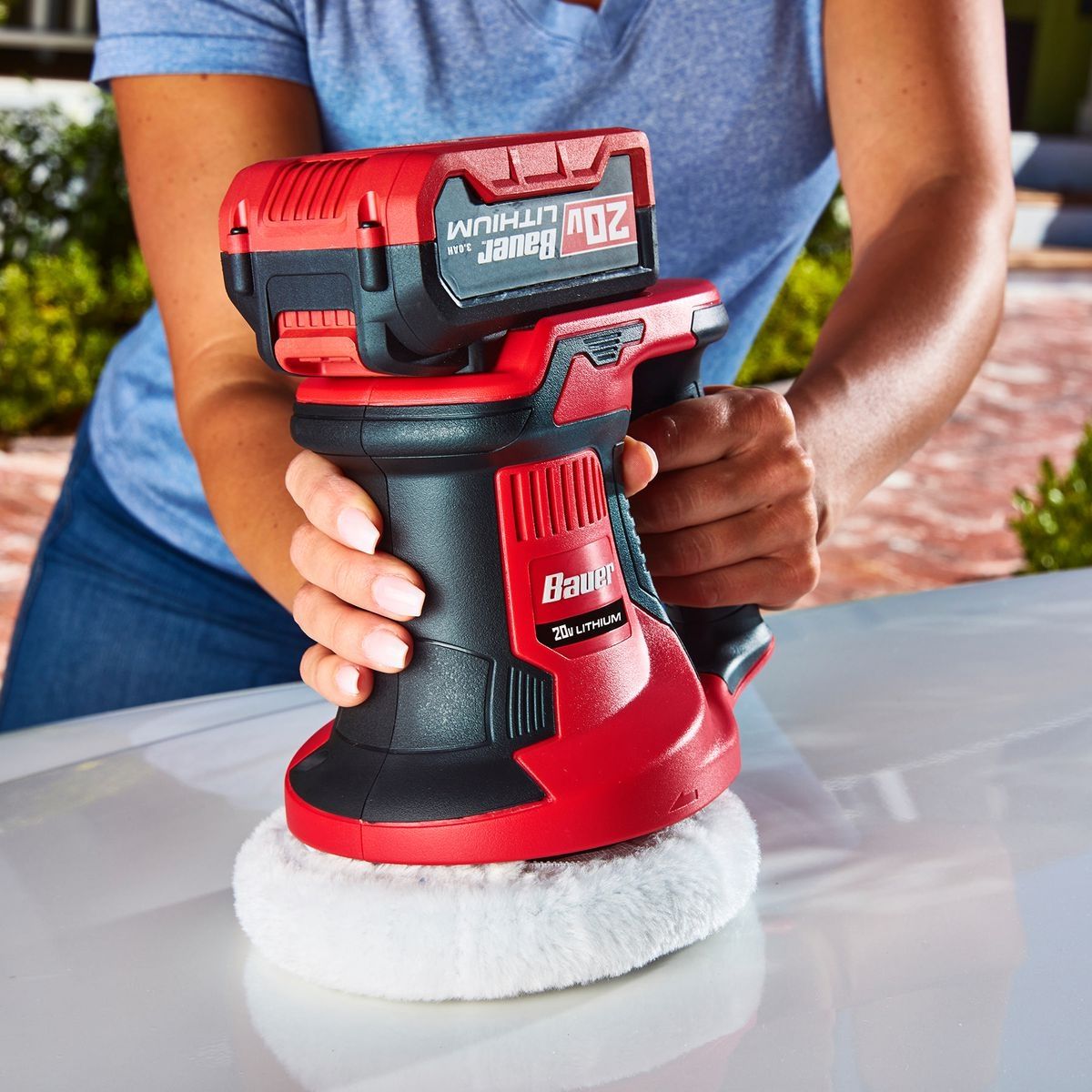 20V Cordless 6 in. Compact Orbital Polisher/Buffer H736