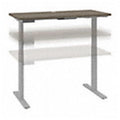 Adjustable Desk in Modern Hickory Q223