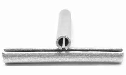 1/8 x 1 1/2 Roll Pin / Spring Pin - Medium Carbon Steel Zinc Pk 2000 D2626
