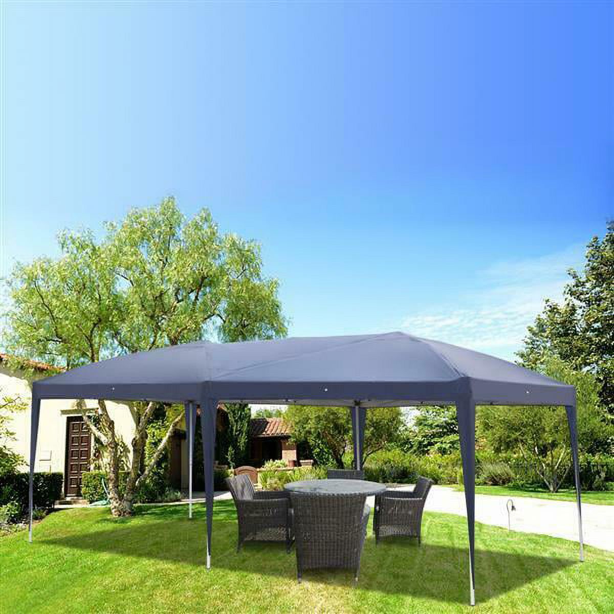 Blue Waterproof Folding Tent with Carry Bag X34647