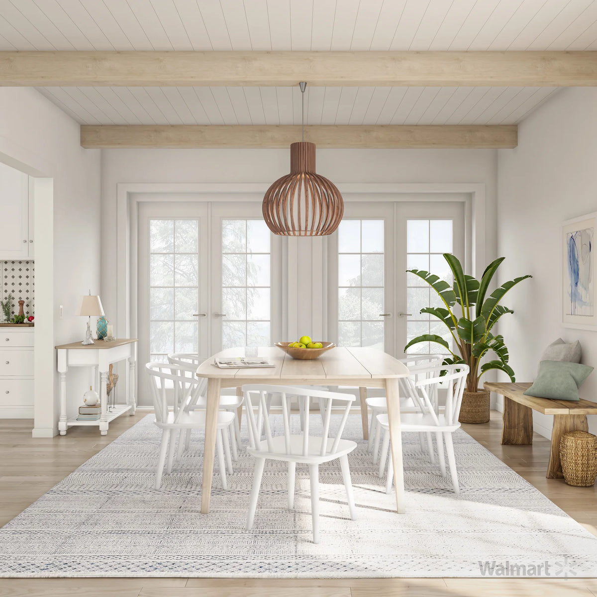 White Dining Chairs Set of 2 X80837