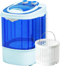 Portable Mini Washing Machine 5.7 lbs 2 in 1 Washer with Drain Hose, Blue V824