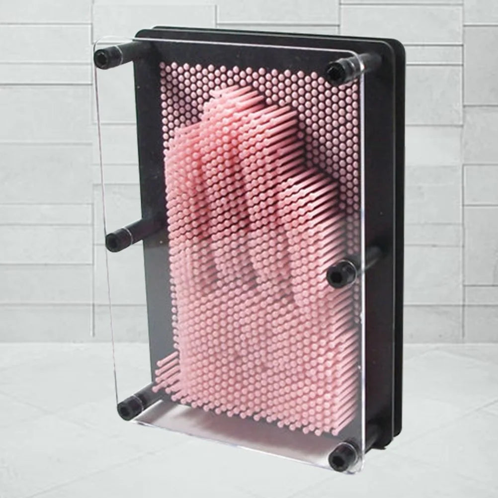 Large Size Pink 3-Dimensional Pin Art Board Toy Y626035
