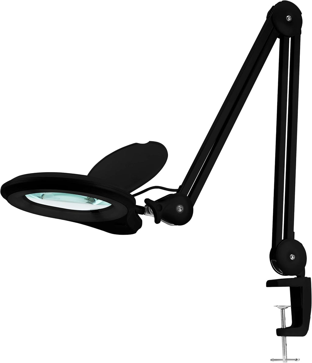 60 Pcs SMD LED Magnifying Lamp with Clamp, 5 Inches Diameter Lens U5915