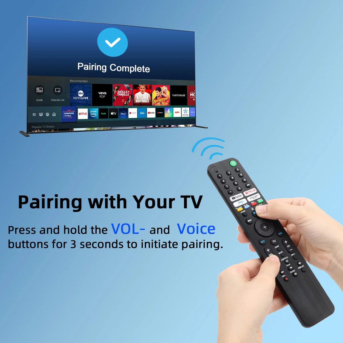 Voice Remote Control for Sony TV I542902