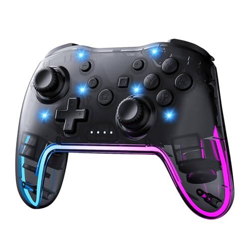 Wireless Controller with RGB Backlight and Adjustable Turbo V877130