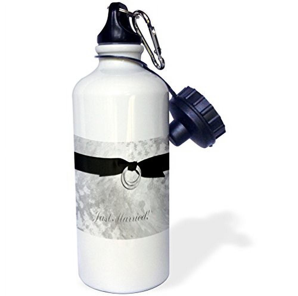 Silver 21 oz Sports Water Bottle B88082