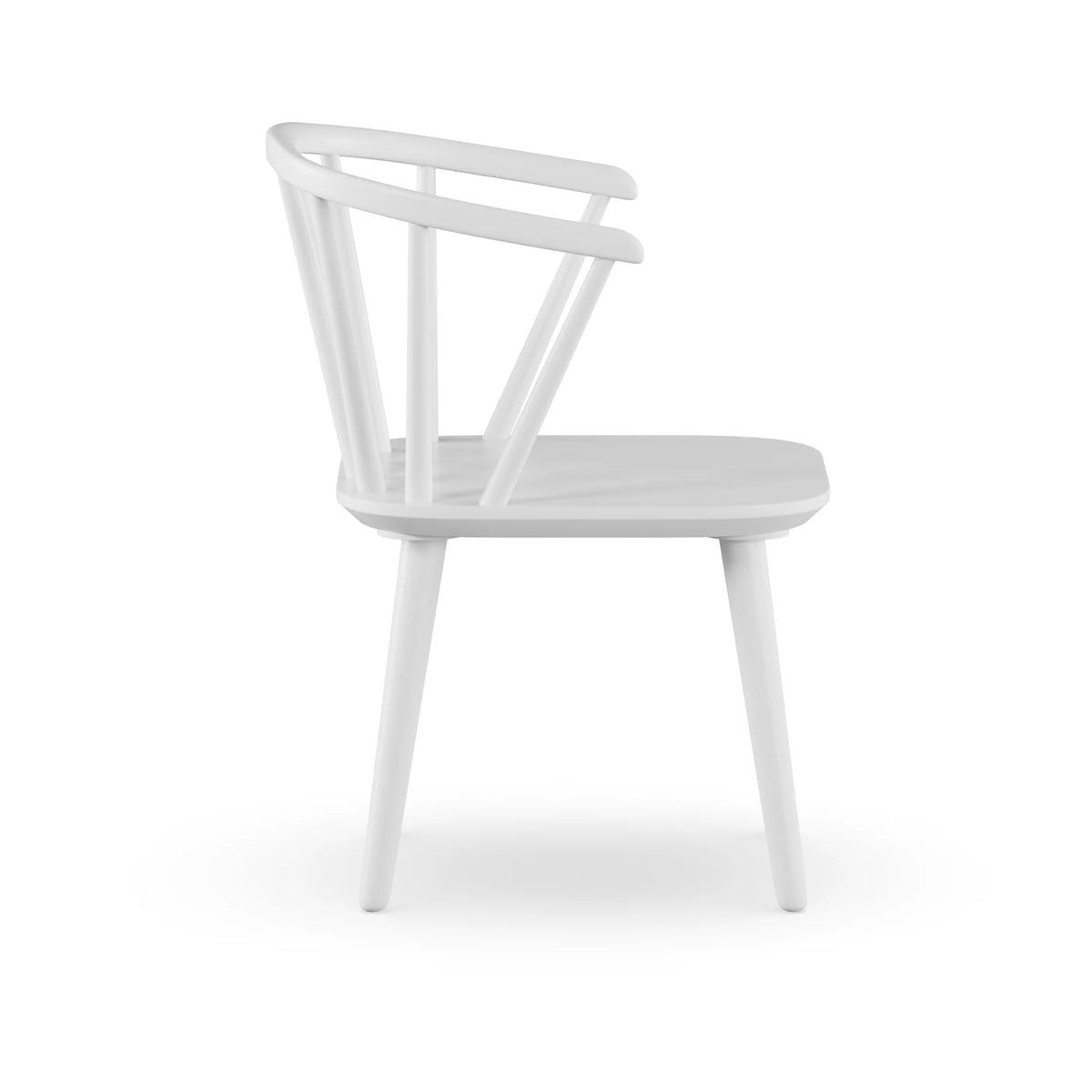 White Dining Chairs Set of 2 X80837