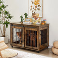 39" Dog Crate with Partition and Sliding Door Z2055